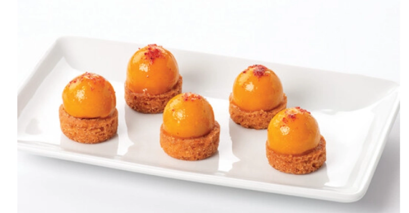 Image de la formule MINI DOME FOIE GRAS MANGUE *10 pièces