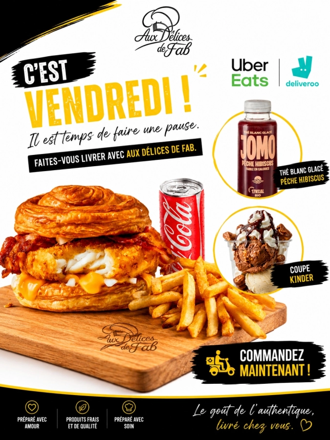 Livraison Aux Délices de Fab